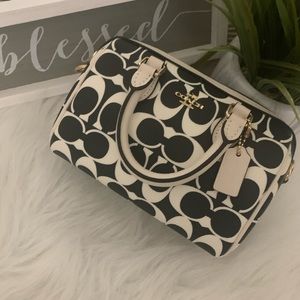 COACH Mini Rowan Crossbody In Signature Canvas